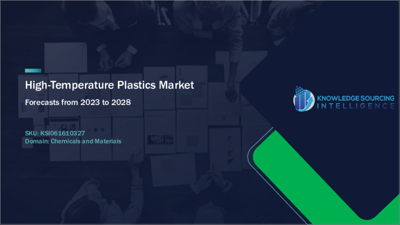 表紙：高耐熱性プラスチック（HTP）の世界市場予測（2022年～2027年）