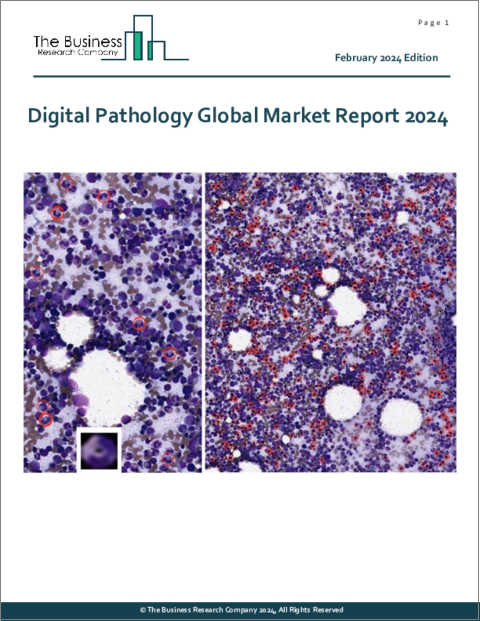 表紙：デジタルパソロジーの世界市場レポート2024