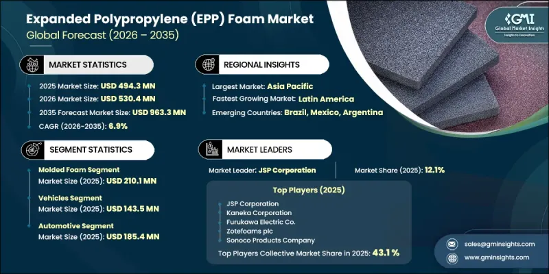 Expanded Polypropylene（EPP）Foam Market-IMG1