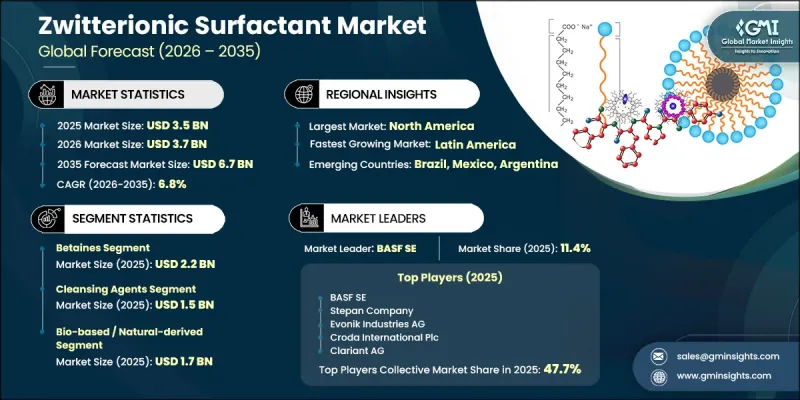 Zwitterionic Surfactant Market-IMG1