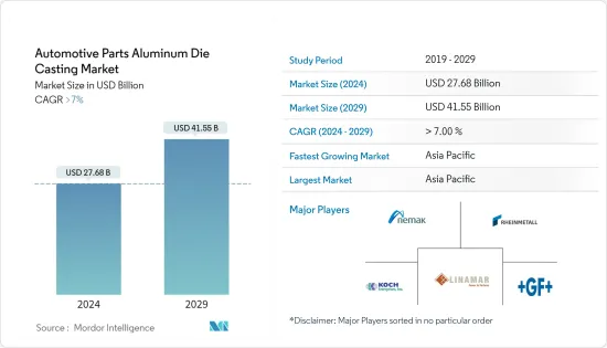 Automotive Parts Aluminum Die Casting-Market-IMG1