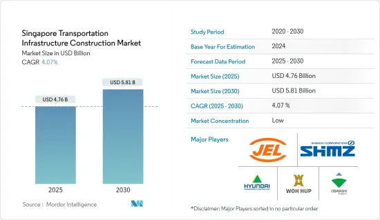 Singapore Transportation Infrastructure Construction-Market-IMG1