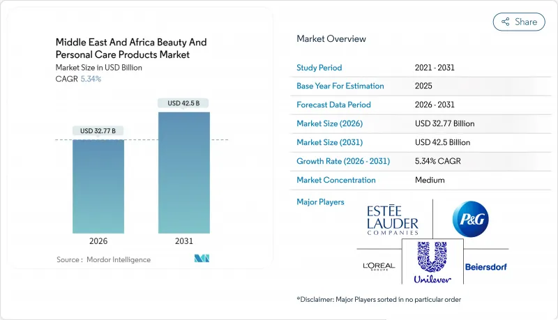 Middle East And Africa Beauty And Personal Care Products-Market-IMG1