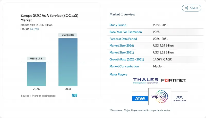 Europe SOC As A Service（SOCaaS）-市場-IMG1