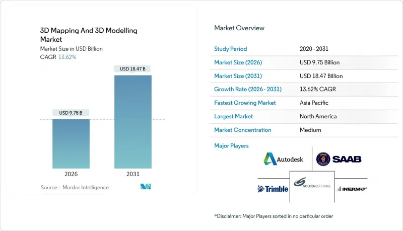 3D Mapping And 3D Modelling-Market-IMG1