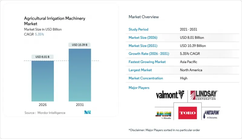 Agricultural Irrigation Machinery-Market-IMG1