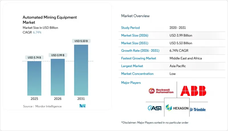 Automated Mining Equipment-Market-IMG1