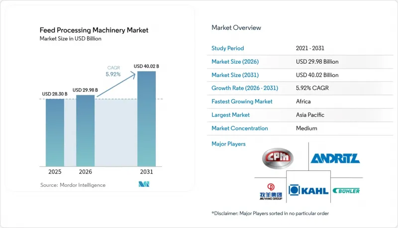 Feed Processing Machinery-Market-IMG1