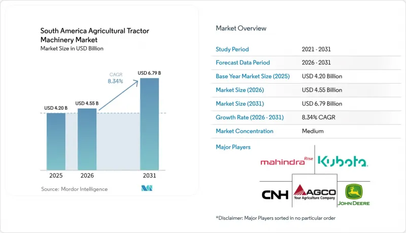 South America Agricultural Tractor Machinery-Market-IMG1