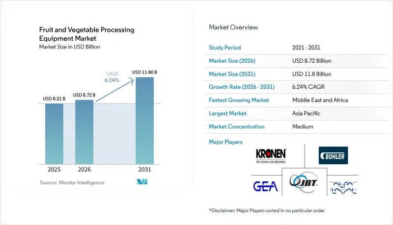 Fruit And Vegetable Processing Equipment-Market-IMG1