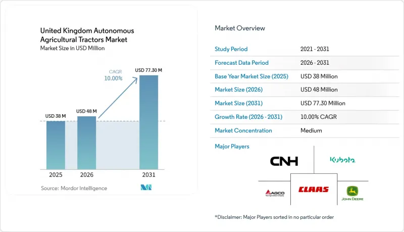 United Kingdom Autonomous Agricultural Tractors-Market-IMG1