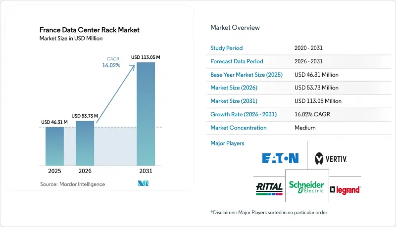 France Data Center Rack-Market-IMG1