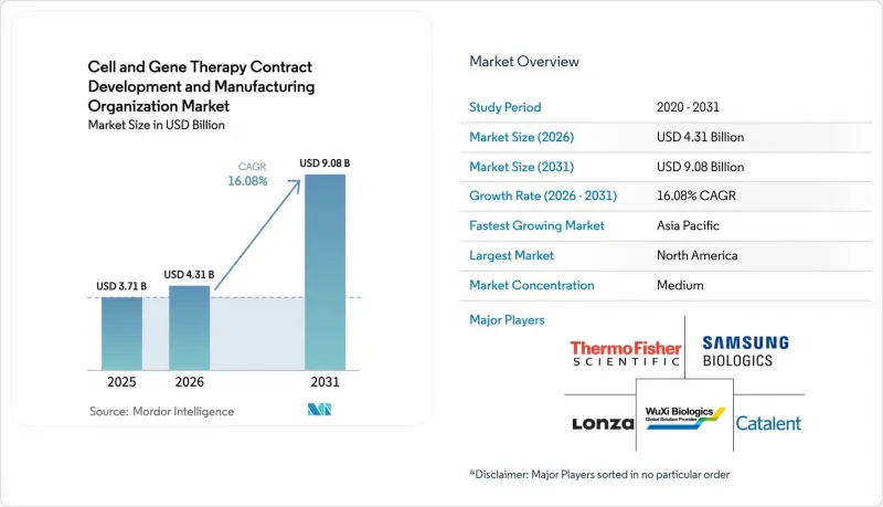 Cell And Gene Therapy Contract Development And Manufacturing Organization-市場-IMG1