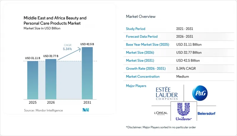 Middle East And Africa Beauty And Personal Care Products-Market-IMG1