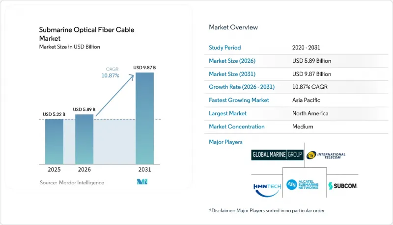 Submarine Optical Fiber Cable-市場-IMG1