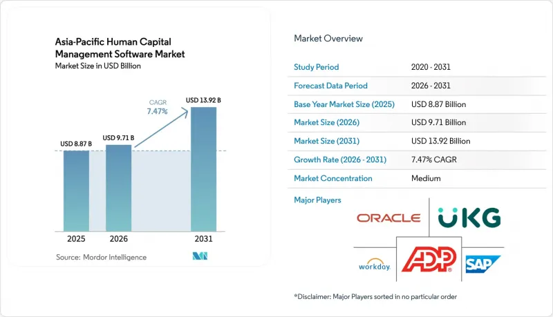 Asia-Pacific Human Capital Management Software-市場-IMG1