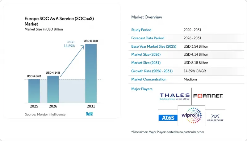 Europe SOC As A Service(SOCaaS)-市場-IMG1