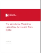 表紙：薬事未承認検査（LDT）の世界市場：2023年～2028年
