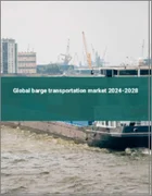 表紙：はしけ輸送の世界市場 2024-2028