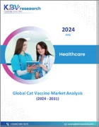 表紙：猫用ワクチンの世界市場規模、シェア、動向分析レポート：成分別、投与経路別、免疫期間別、疾患タイプ別、タイプ別、地域別、展望と予測、2024年～2031年