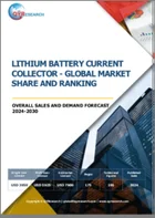 表紙：リチウム電池集電体の世界市場 - 市場シェアとランキング、全体の売上と需要の予測（2024年～2030年）