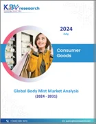 表紙：ボディミストの世界市場規模、シェア、動向分析：流通チャネル別、ジェンダー別、価格帯別、フレグランスタイプ別、地域別展望と予測（2024年～2031年）