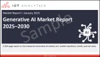 表紙：生成AI市場：2025年～2030年