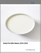 表紙：ペット用ミルクの世界市場、2024～2028年