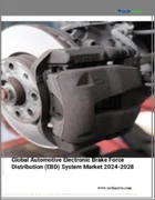 表紙：自動車用電子制御制動力配分システム（EBD）の世界市場、2024～2028年