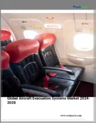 表紙：航空機避難システムの世界市場 2024-2028