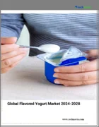 表紙：フレーバーヨーグルトの世界市場 2024-2028