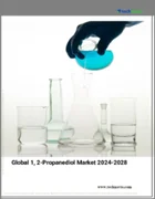 表紙：1,2-プロパンジオールの世界市場 2024年～2028年