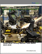 表紙：金属成形工作機械の世界市場 2024年～2028年