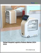 表紙：病院物流ロボットの世界市場 2024年～2028年