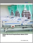 表紙：電動病院用ベッドの世界市場、2024～2028年