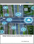 表紙：車両アクセス制御の世界市場、2024～2028年