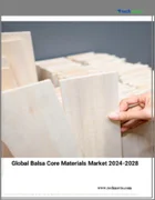 表紙：バルサ芯材の世界市場、2024年～2028年
