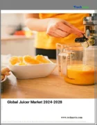 表紙：ジューサーの世界市場、2024～2028年