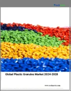 表紙：プラスチック顆粒の世界市場、2024～2028年