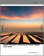 表紙：世界の再生可能エネルギー発電市場 (2024～2028年)