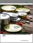 表紙：缶詰製造の世界市場 (2024～2028年)