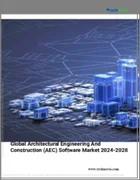 表紙：建築・エンジニアリング・建設（AEC）ソフトウェアの世界市場（2024年～2028年）