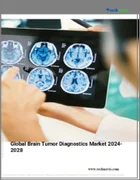 表紙：脳腫瘍診断薬の世界市場 2024年～2028年