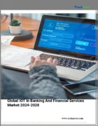 表紙：銀行・金融サービス向けIoTの世界市場 (2024～2028年)