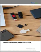 表紙：USBデバイスの世界市場 (2024～2028年)
