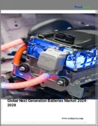 表紙：次世代電池の世界市場 (2024～2028年)