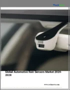 表紙：自動車用レインセンサーの世界市場 (2024～2028年)