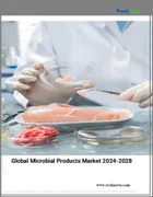 表紙：微生物製品の世界市場、2024～2028年