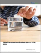 表紙：二日酔い治療薬の世界市場、2024～2028年