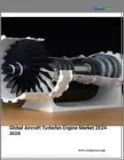 表紙：航空機用ターボファンエンジンの世界市場、2024～2028年